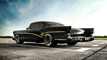 Black-buick, Black, Car, buick, wheel HD wallpaper