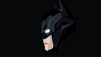 Dark knight, Batman, minimal, art HD wallpaper