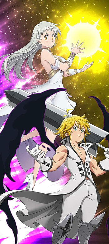 Meliodas and elizabeth HD phone wallpaper