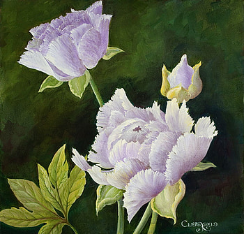 For Barb, painting, flowers, barb, beauty, lilac HD wallpaper