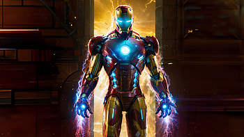 Iron Man Superhero - Comic-Inspired Background, superhero, Comic, Iron Man HD wallpaper