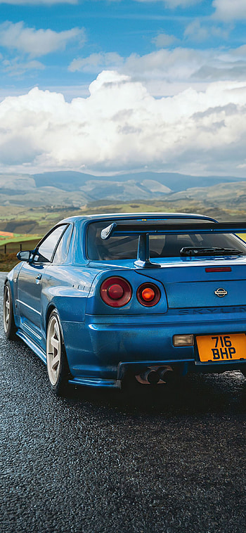 Nissan Skyline Gtr R34 XS, 10, X , , Background, and HD phone wallpaper