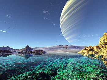 Land-On-Alien-Planet, aliens, planets, abstract, cg, 3d, fantasy, art, land HD wallpaper