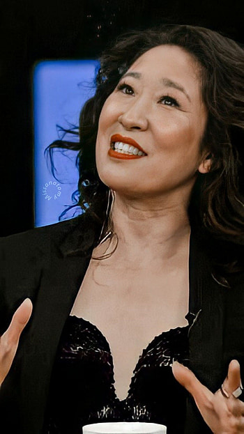 Sandra Oh, Artistic representation, Creative expression, Artofit HD phone wallpaper