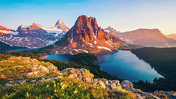Preview canada, british columbia, mountain, lake HD wallpaper