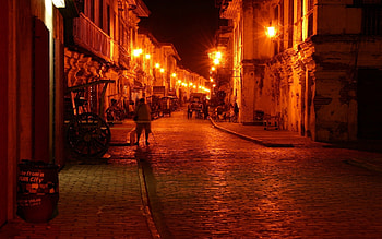 Landscape, Cities, Roads, Night HD wallpaper