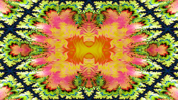 Trippy Psychedelic Fractal, trippy, psychedelic, aesthetic, Abstract, fractal HD wallpaper