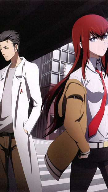 Rintaro Okabe, Kurisu Makise, Anime, Steins;Gate HD phone wallpaper