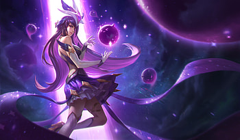 Fantasy girl, Girl, Dress, Fantasy, Purple, Game HD wallpaper