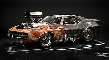 Camaro, modified, chevrolet, drag HD wallpaper