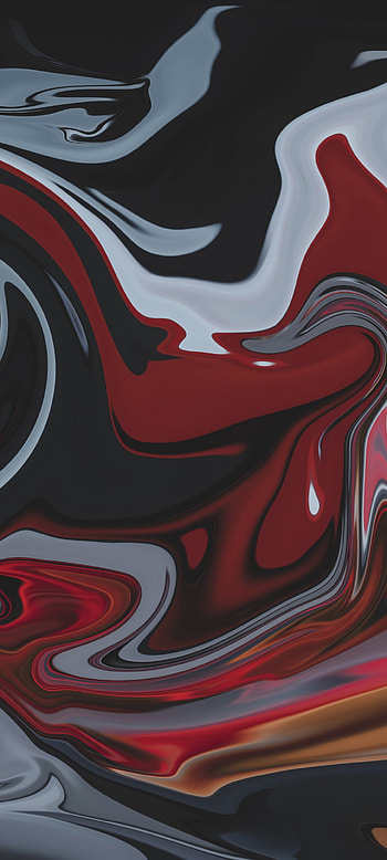 Polychromatic, Liquid, Digital Art, Color Blending for Samsung Galaxy Note 20 & S20 FE, Xiaomi Mi 10T Pro, Poco F2 Pro, 1080x2400 Abstract HD phone wallpaper
