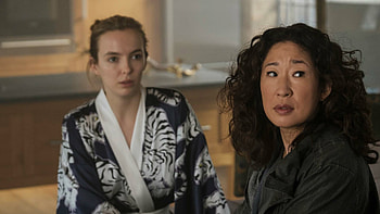 Killing Eve, Action-packed thrill, Intense suspense, Adrenaline rush HD wallpaper