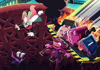 Deltarune Heroes: Ralsei, Susie & Kris in Epic Adventure, Ralsei (deltarune), Susie (deltarune), Kris (deltarune), video game, deltarune HD wallpaper