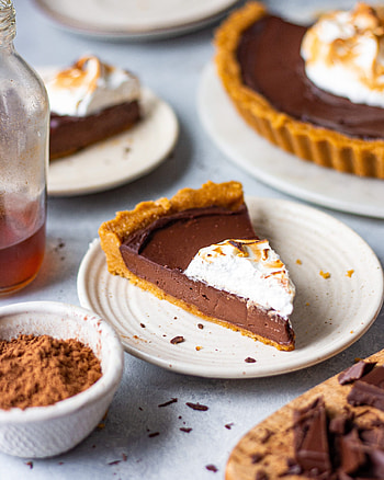 No-bake eggless chocolate tart, Bake with Shivesh recipe, Easy and indulgent, Perfect for chocolate lovers HD phone wallpaper