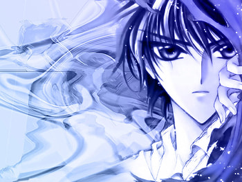 Blue Mirage, mirage, blue, magic, anime boy HD wallpaper