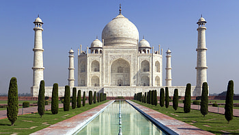 Taj Mahal, Seven Wonders HD wallpaper
