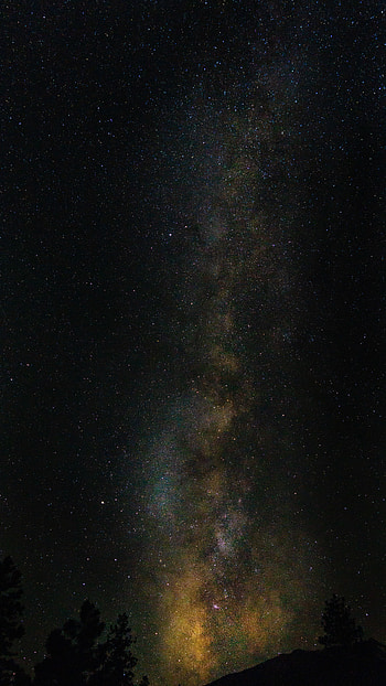 Stars, Night, Dark, Starry Sky, Milky Way, Astronomy HD phone wallpaper