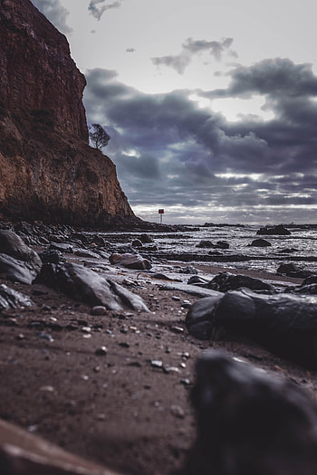 Nature, Stones, Sea, Beach, Rocks, Shore, Bank HD phone wallpaper