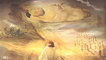 Galacidalacidesoxiribunucleicacid, Salvador Dali HD wallpaper