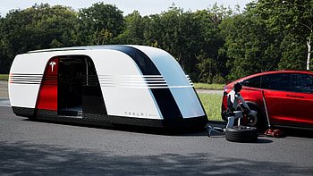 Stylish Tesla Robovan - Ultra, Tesla, robovan HD wallpaper