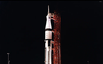Saturn V Rocket, vehicle, rocket, saturn v HD wallpaper