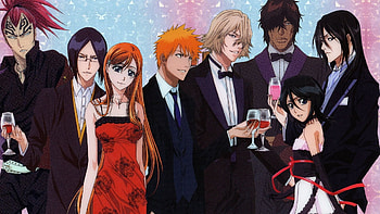 Celebration, Ichigo and Rukia HD wallpaper