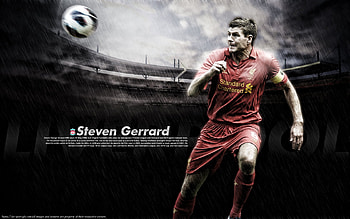 Steven Gerrard, YNWA, liverpool, football HD wallpaper