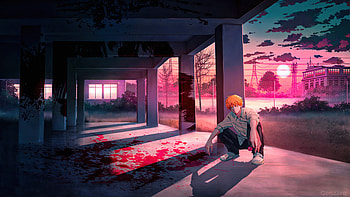 Denji Chainsaw Man Anime Boy , chainsaw-man, anime-boy, anime, artist, artwork, digital-art HD wallpaper