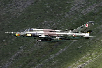Sukhoi Su-22, polish air force, jet fighter, sukhoi, su 22 HD wallpaper