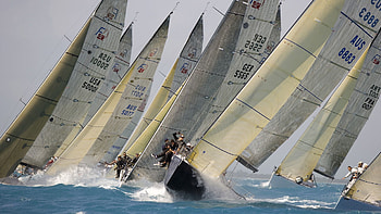 Sports, Waves, Yacht, Wind, Race, Regatta HD wallpaper