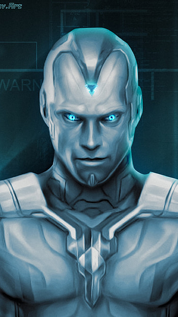 Vision, Marvel Superhero HD phone wallpaper