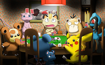 cool pokemon poker HD wallpaper