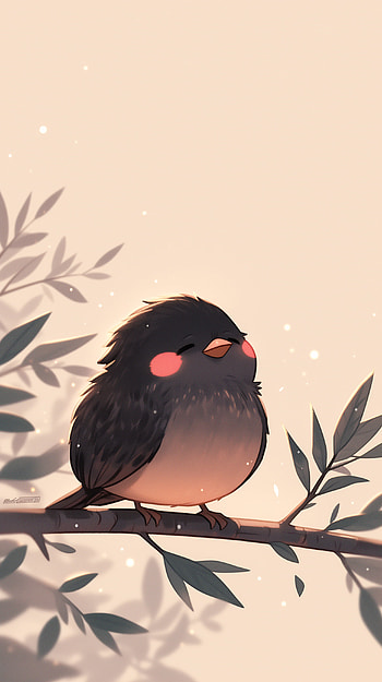 Charming Black Bird Mobile HD phone wallpaper