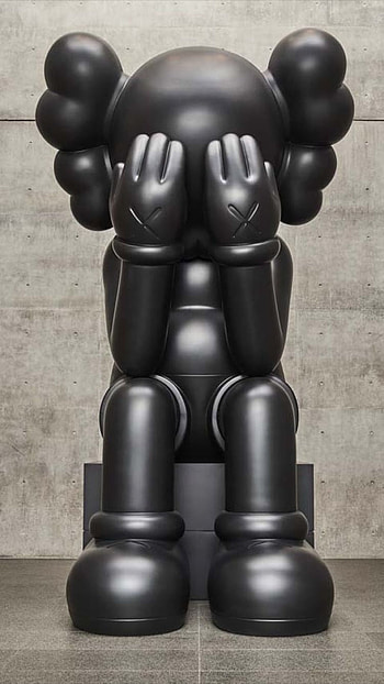 Kaws, Kaws Paint, Kaws Art HD phone wallpaper