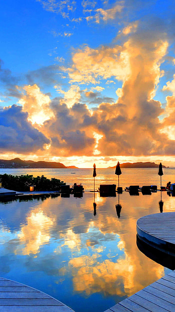 Gustavia , Stunning backgrounds, Coastal beauty, St Barthlemy HD phone wallpaper