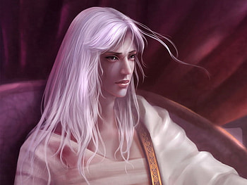 Nakai Wen, art, digital art, fantasy, cg, face, , hair, eye HD wallpaper