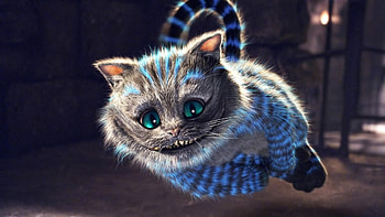 Alice in Wonderland movie , Cheshire cat, Live HD wallpaper
