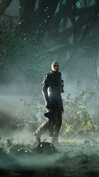 Square enix, outriders, game HD phone wallpaper