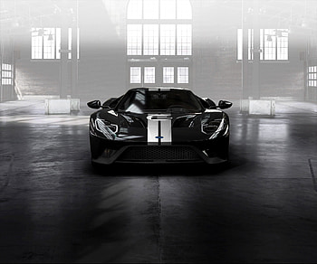 Ford GT '66 Heritage Edition, Ford, car, front HD wallpaper