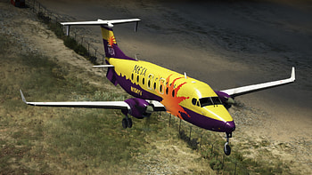 Beechcraft 1900D livery pack, Mesa Airlines, Travels HD wallpaper