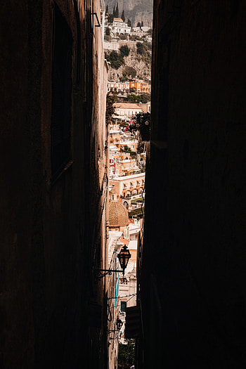 Cities, Architecture, City, Building, Dark, View, Lane HD phone wallpaper