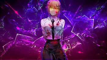 makima chainsaw man HD wallpaper
