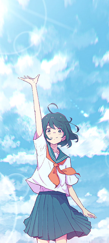 Skyward Smile — Anime Girl , Anime, girl, anime girl HD phone wallpaper