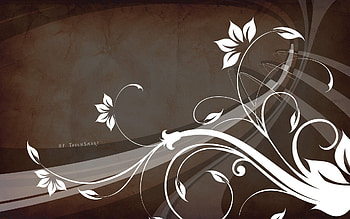 Abstract, Flowers, Patterns, Lines, Wavy HD wallpaper