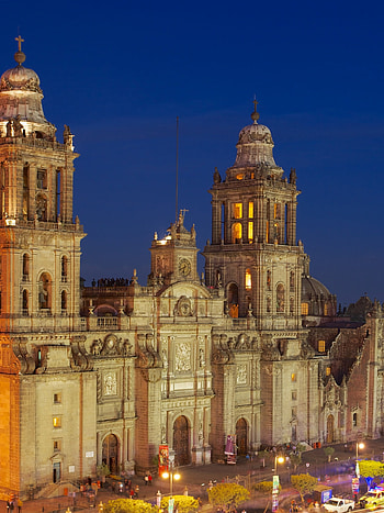 Metropolitan Cathedral, Mexico HD phone wallpaper