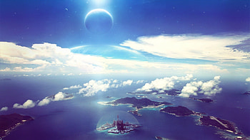Stargate Atlantis, distant world, atlantis, distant planet, stargate HD wallpaper
