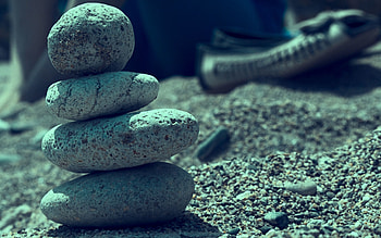 Stones, Sand, Dark, Miscellanea, Miscellaneous HD wallpaper