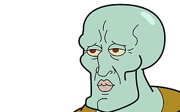 Handsome Squidward - Meme - HD wallpaper