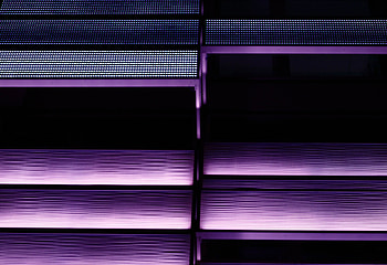 Violet, Texture, Textures, Neon, Illumination, Backlight, Purple, Steps HD wallpaper