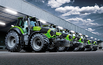 Deutz-Fahr 9340 TTV Agrotron, , 2021 tractors, agricultural machinery, yellow tractor, crawler tractor, R, tractor in the field, agriculture, farm, harvest, Deutz-Fahr HD wallpaper